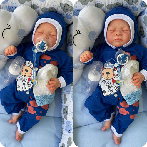 Bebê Reborn Menino Recém Nascido Dolls Liquidação Principe